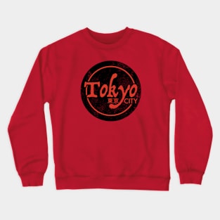 Tokyo City (distressed) Crewneck Sweatshirt